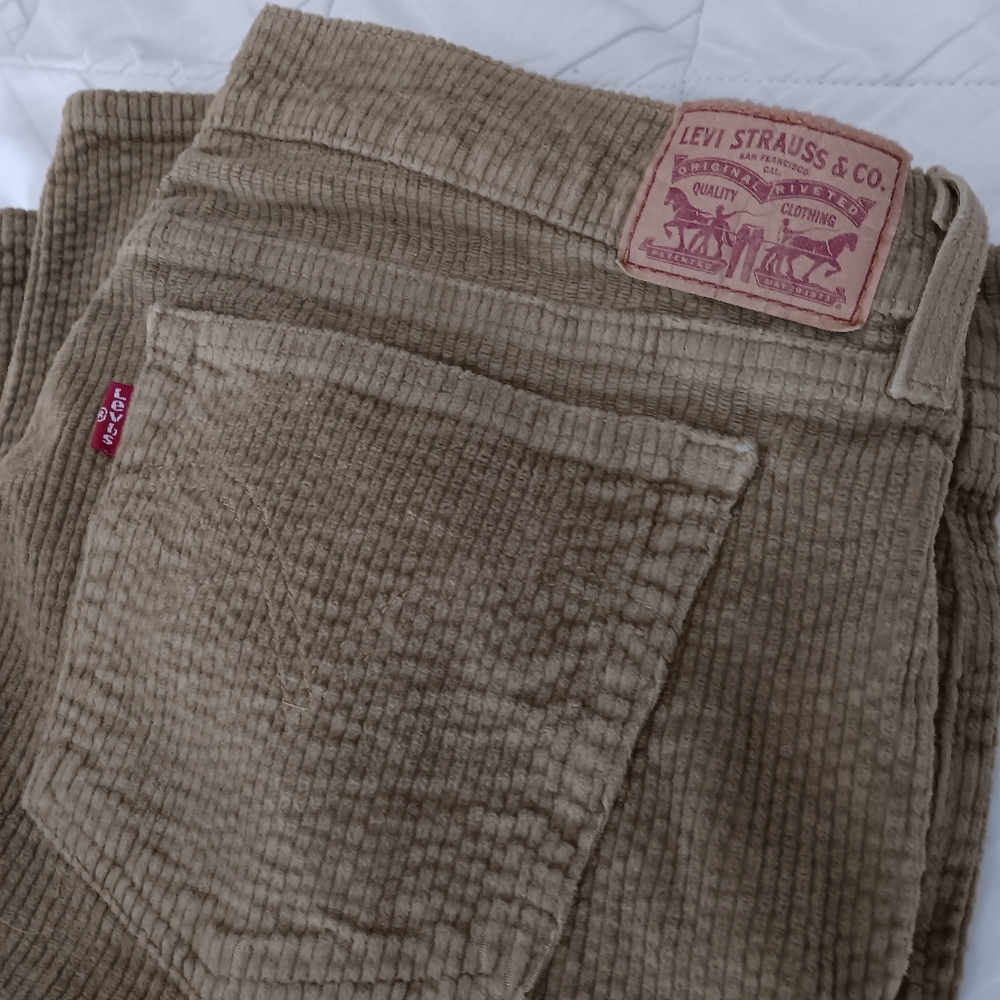 Levis 33×30 corduroy sz 14 Fall Staple!